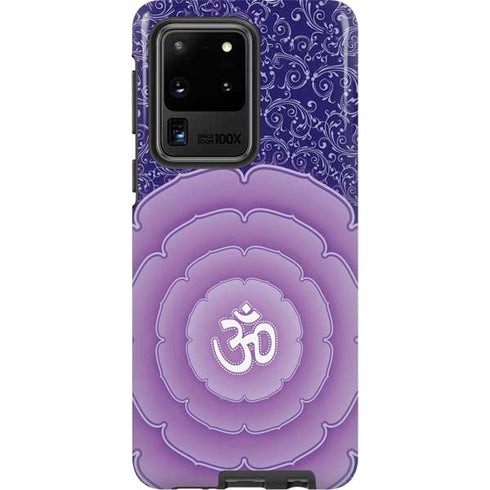 Sanskrit Purple Galaxy S20 Ultra 5G Pro Case