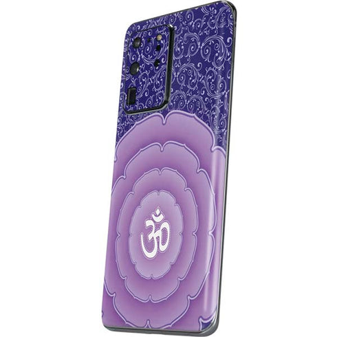 Sanskrit Purple Galaxy S20 Ultra 5G Skin