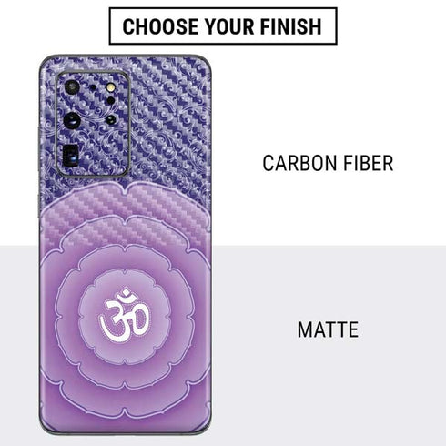 Sanskrit Purple Galaxy S20 Ultra 5G Skin