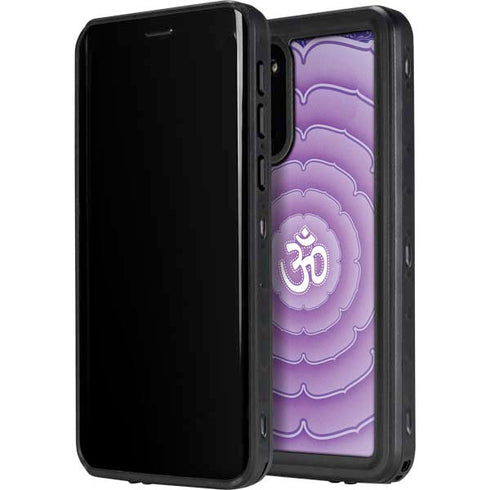Sanskrit Purple Galaxy S20 Waterproof Case