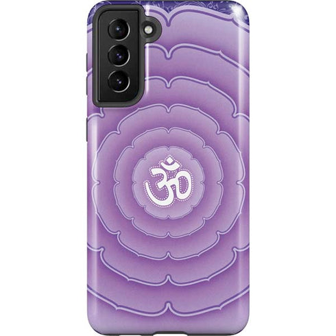 Sanskrit Purple Galaxy S21 Plus 5G Pro Case