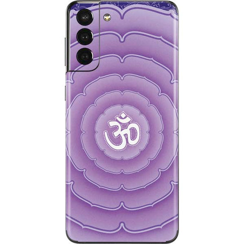 Sanskrit Purple Galaxy S21 Plus 5G Skin