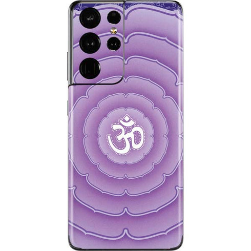 Sanskrit Purple Galaxy S21 Ultra 5G Skin