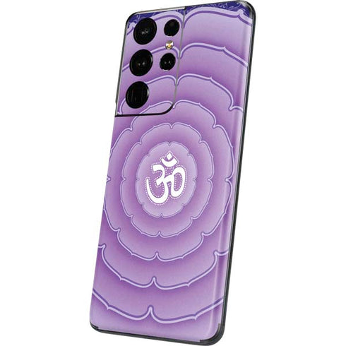Sanskrit Purple Galaxy S21 Ultra 5G Skin