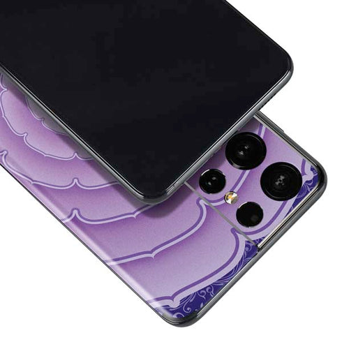 Sanskrit Purple Galaxy S21 Ultra 5G Skin