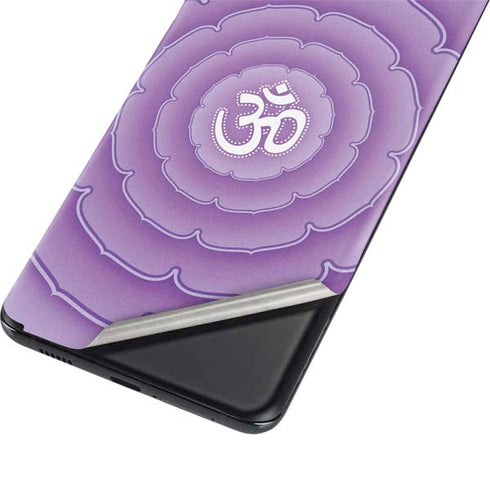 Sanskrit Purple Galaxy S21 Ultra 5G Skin