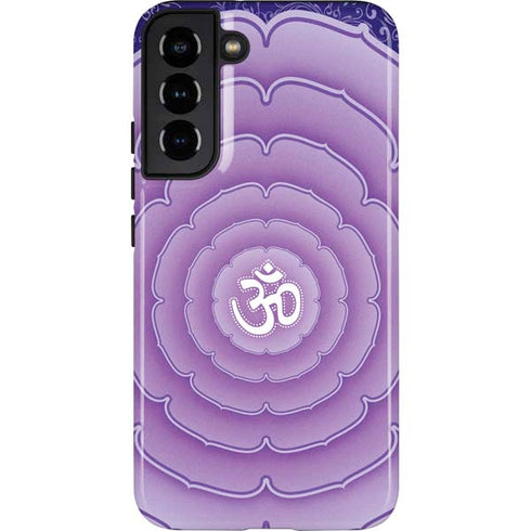 Sanskrit Purple Galaxy S22 Plus Pro Case