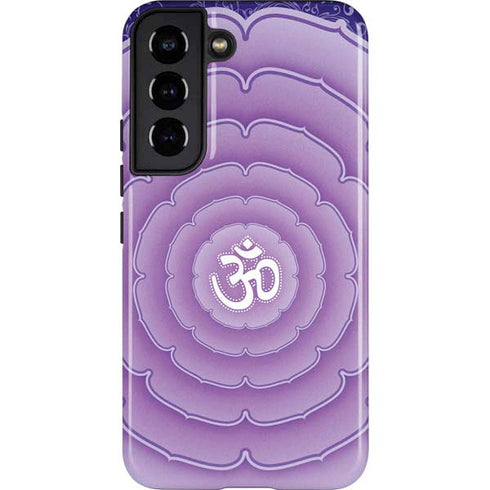 Sanskrit Purple Galaxy S22 Pro Case
