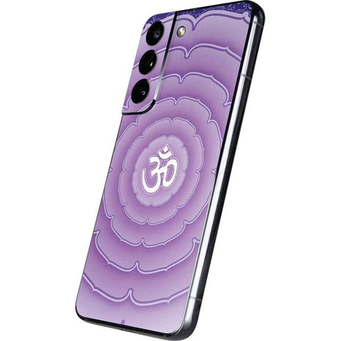 Sanskrit Purple Galaxy S22 Skin