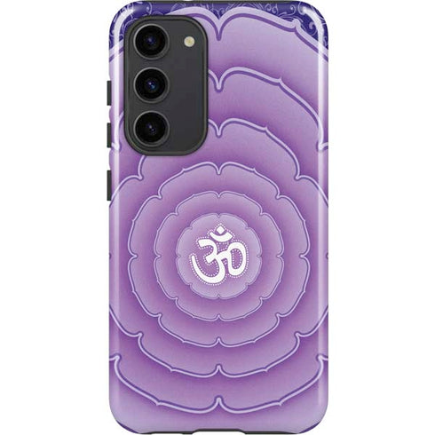 Sanskrit Purple Galaxy S23 Plus Pro Case
