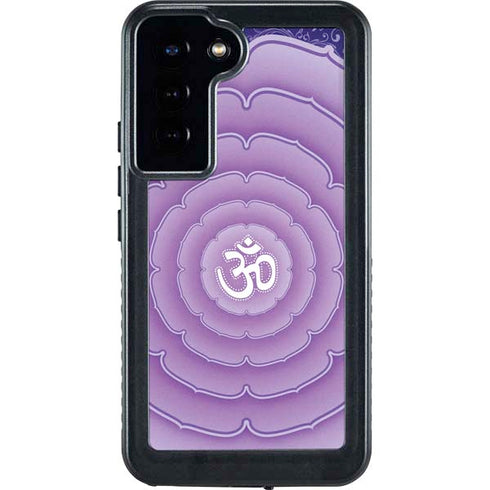 Sanskrit Purple Galaxy S23 Plus Waterproof Case