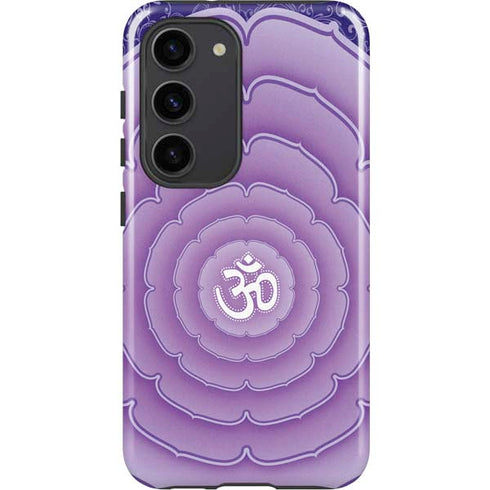 Sanskrit Purple Galaxy S23 Pro Case