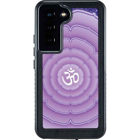 Sanskrit Purple Galaxy S23 Waterproof Case