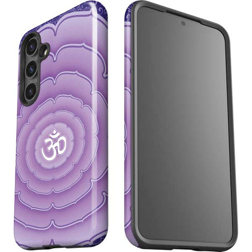 Sanskrit Purple Galaxy S24 Impact Case