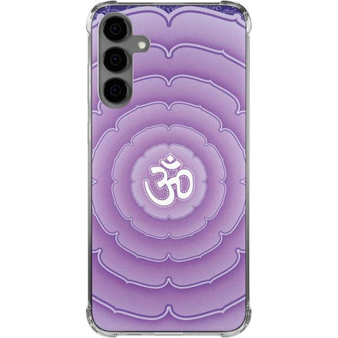 Sanskrit Purple Galaxy S24 Plus Clear Case