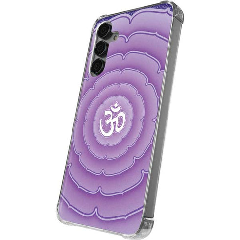 Sanskrit Purple Galaxy S24 Plus Clear Case
