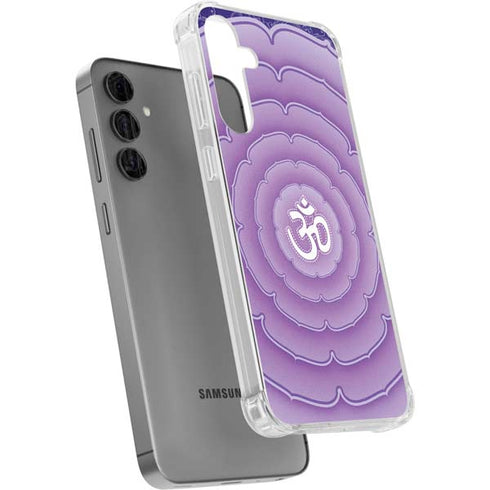 Sanskrit Purple Galaxy S24 Plus Clear Case