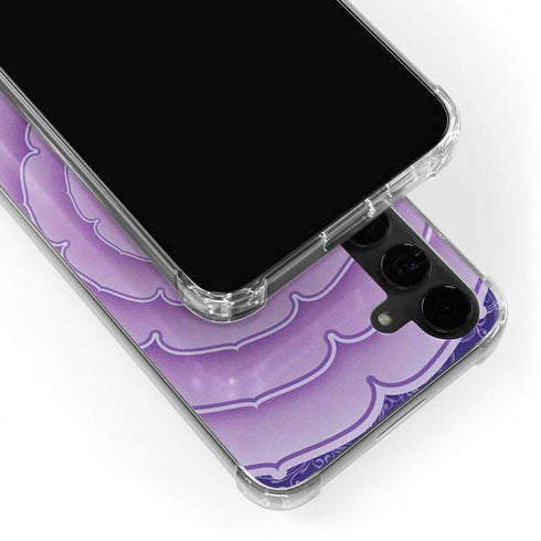 Sanskrit Purple Galaxy S24 Plus Clear Case