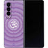Sanskrit Purple Galaxy Z Fold4 5G Skin