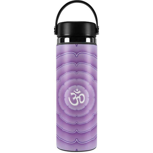 Sanskrit Purple Hydro Flask 20oz Wide Mouth Skin