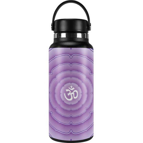 Sanskrit Purple Hydro Flask 32oz Wide Mouth Skin