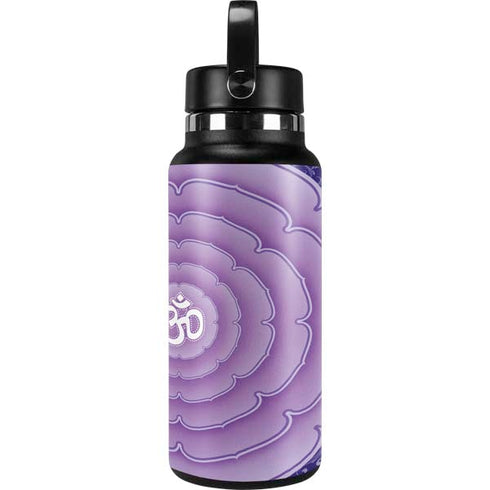 Sanskrit Purple Hydro Flask 32oz Wide Mouth Skin