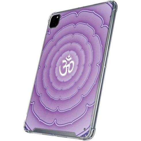 Sanskrit Purple iPad Pro 12.9in (2020) Clear Case