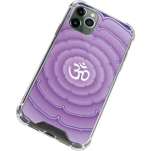 Sanskrit Purple iPhone 11 Pro Max Clear Case
