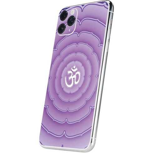 Sanskrit Purple iPhone 11 Pro Max Skin