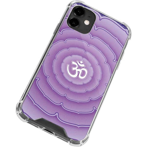 Sanskrit Purple iPhone 12 Mini Clear Case