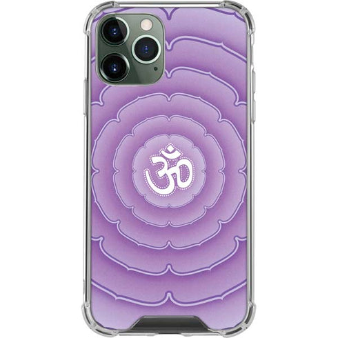 Sanskrit Purple iPhone 12 Pro Clear Case