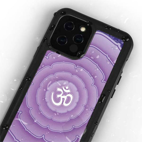 Sanskrit Purple iPhone 12 Pro Waterproof Case
