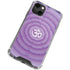 Sanskrit Purple iPhone 13 Mini Clear Case