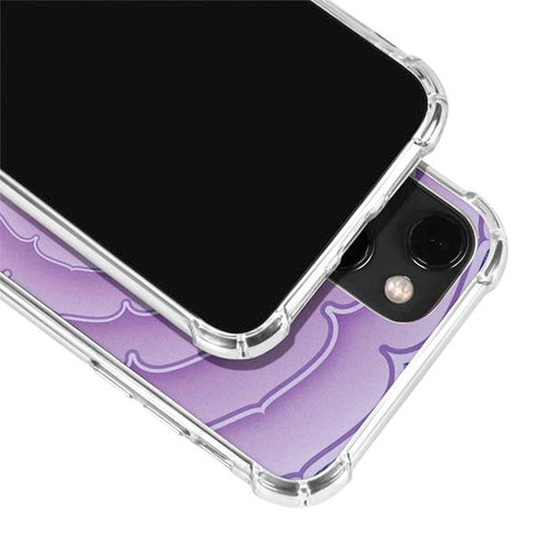 Sanskrit Purple iPhone 14 Plus Clear Case