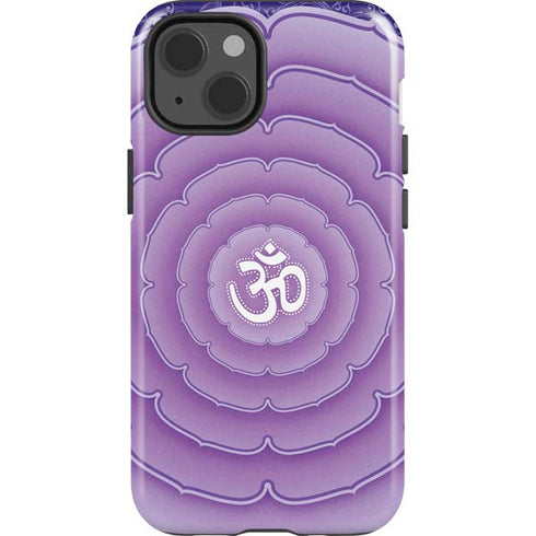 Sanskrit Purple iPhone 15 Impact Case