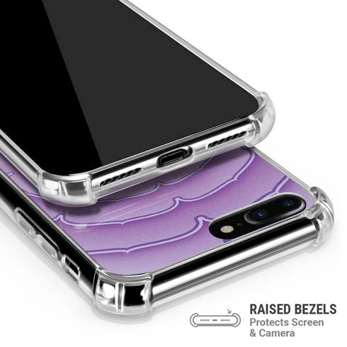 Sanskrit Purple iPhone 7/8 Plus Clear Case