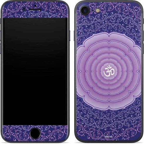 Sanskrit Purple iPhone 7 Skin