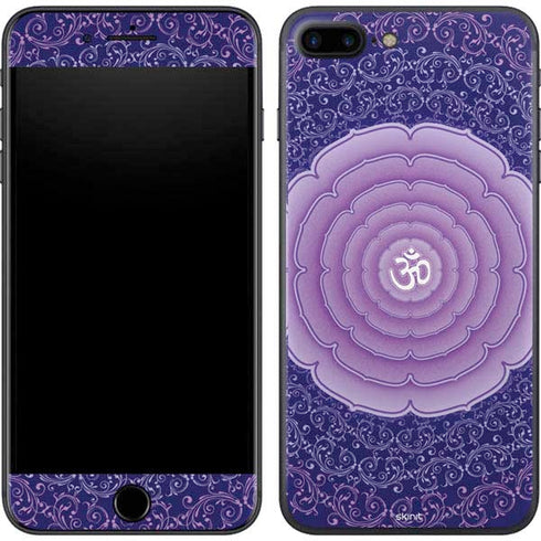 Sanskrit Purple iPhone 8 Plus Skin