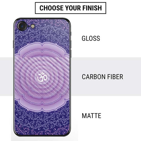 Sanskrit Purple iPhone SE (2nd & 3rd Gen) Skin