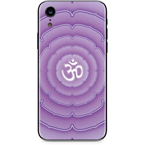Sanskrit Purple iPhone XR Skin