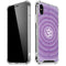 Sanskrit Purple iPhone XS Max Clear Case