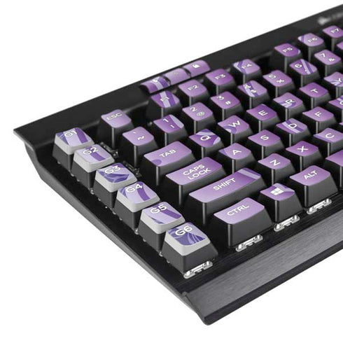 Sanskrit Purple K95 RGB PLATINUM Mechanical Gaming Keyboard Skin