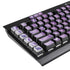 Sanskrit Purple K95 RGB PLATINUM Mechanical Gaming Keyboard Skin