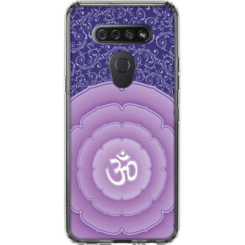 Sanskrit Purple LG K51/Q51 Clear Case