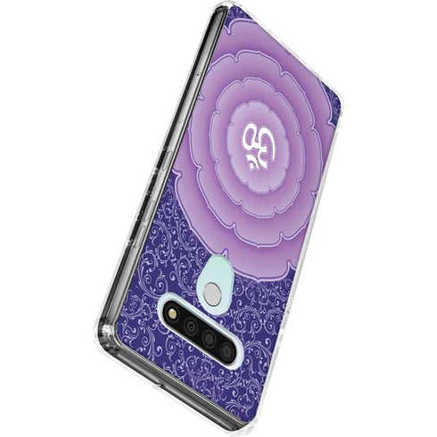 Sanskrit Purple LG Stylo 6 Clear Case