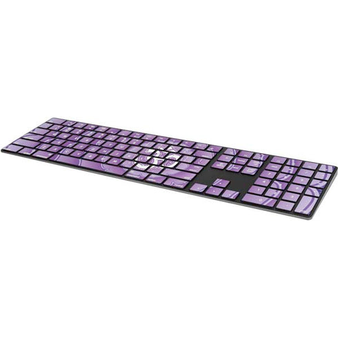 Sanskrit Purple Magic Keyboard with Numeric Keypad Skin