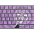 Sanskrit Purple Magic Keyboard with Numeric Keypad Skin