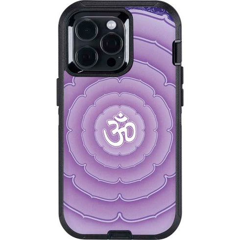 Sanskrit Purple Otterbox Defender iPhone Skin