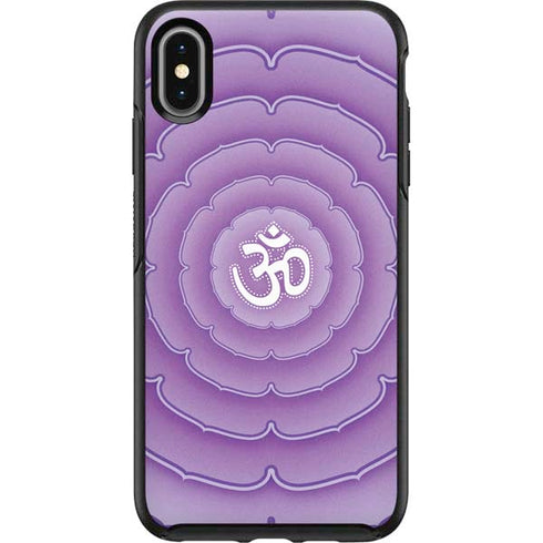 Sanskrit Purple Otterbox Symmetry iPhone Skin
