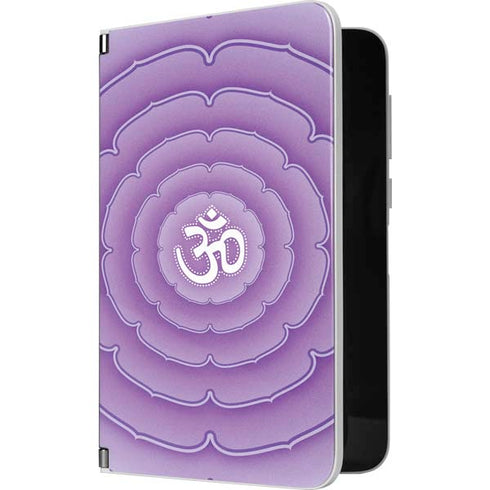 Sanskrit Purple Surface Duo Skin